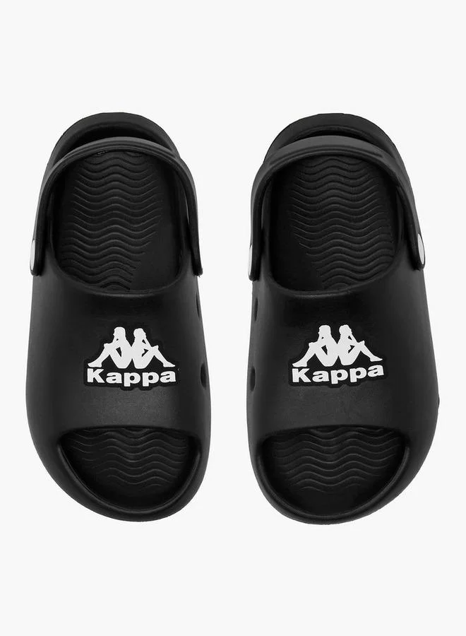 Kappa Sandals With Backstrap- Logo Print